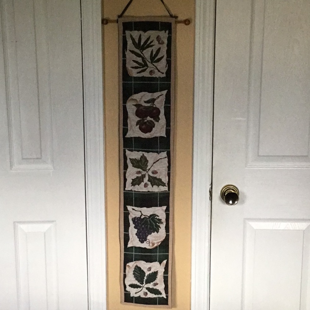 Fruit pictured tapestry